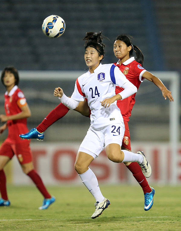 中国女足实力横扫，亚洲女足锦标赛夺魁