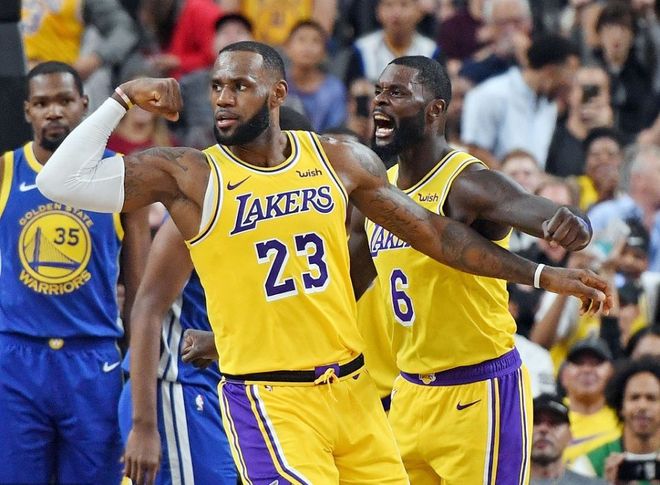 老鹰主场惨负湖人，英格拉姆狂砍28分